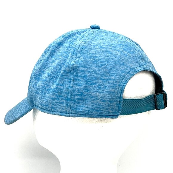 Under Armour Blue Heathered UA Free Fit Cap Hat Adjustable Strap - Picture 8 of 13